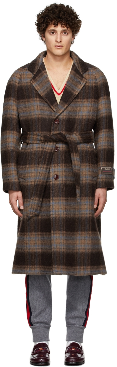 Gucci チェック コート