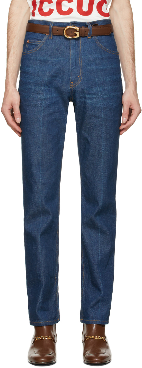 gucci eco washed jeans