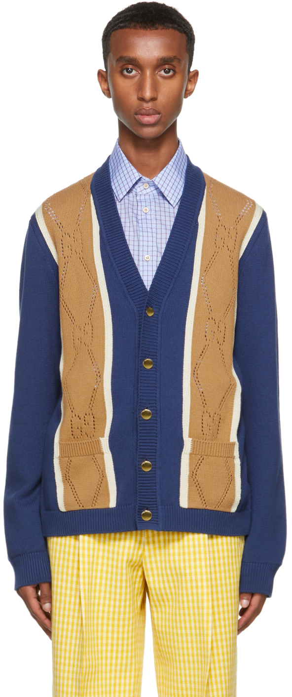 gucci cardigan mens