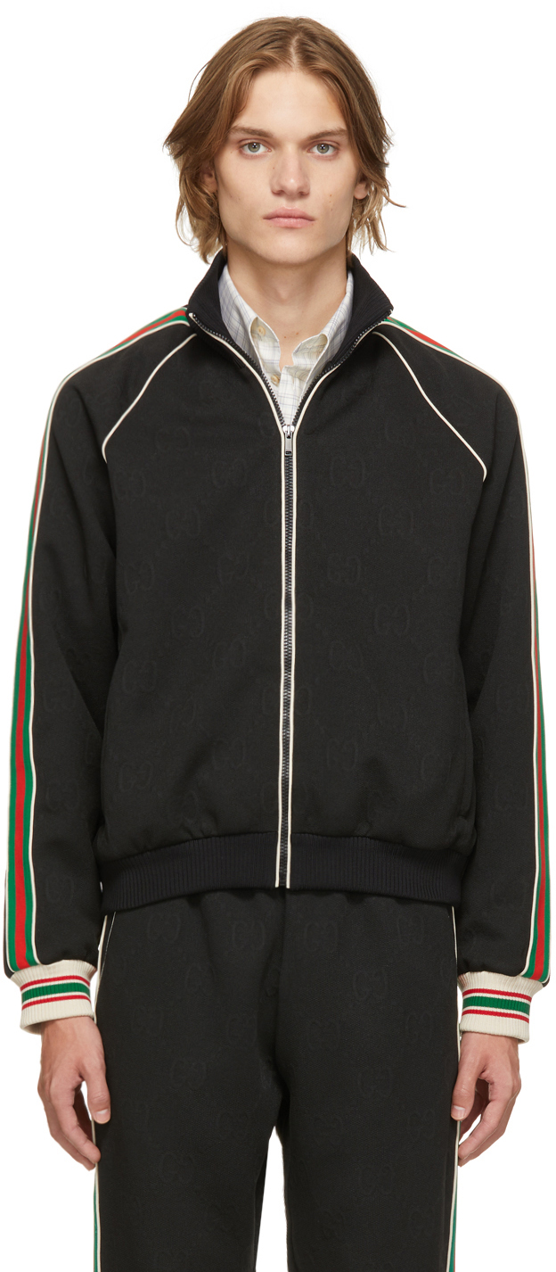 gucci men's zip up moletom com capuz