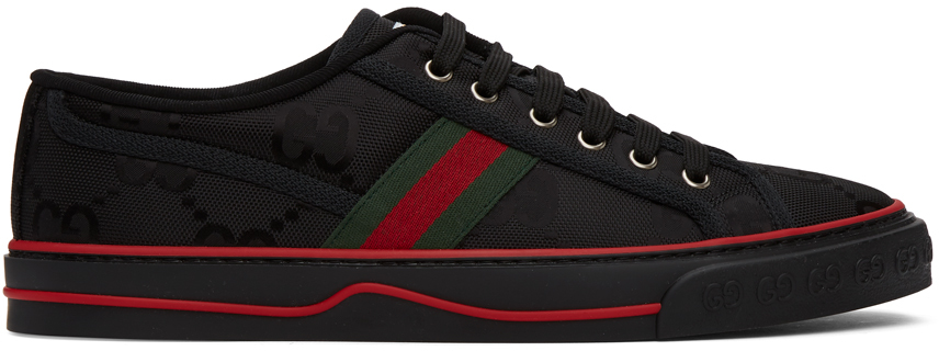 Gucci Black 'Gucci Tennis 1977' Off The Grid Sneakers