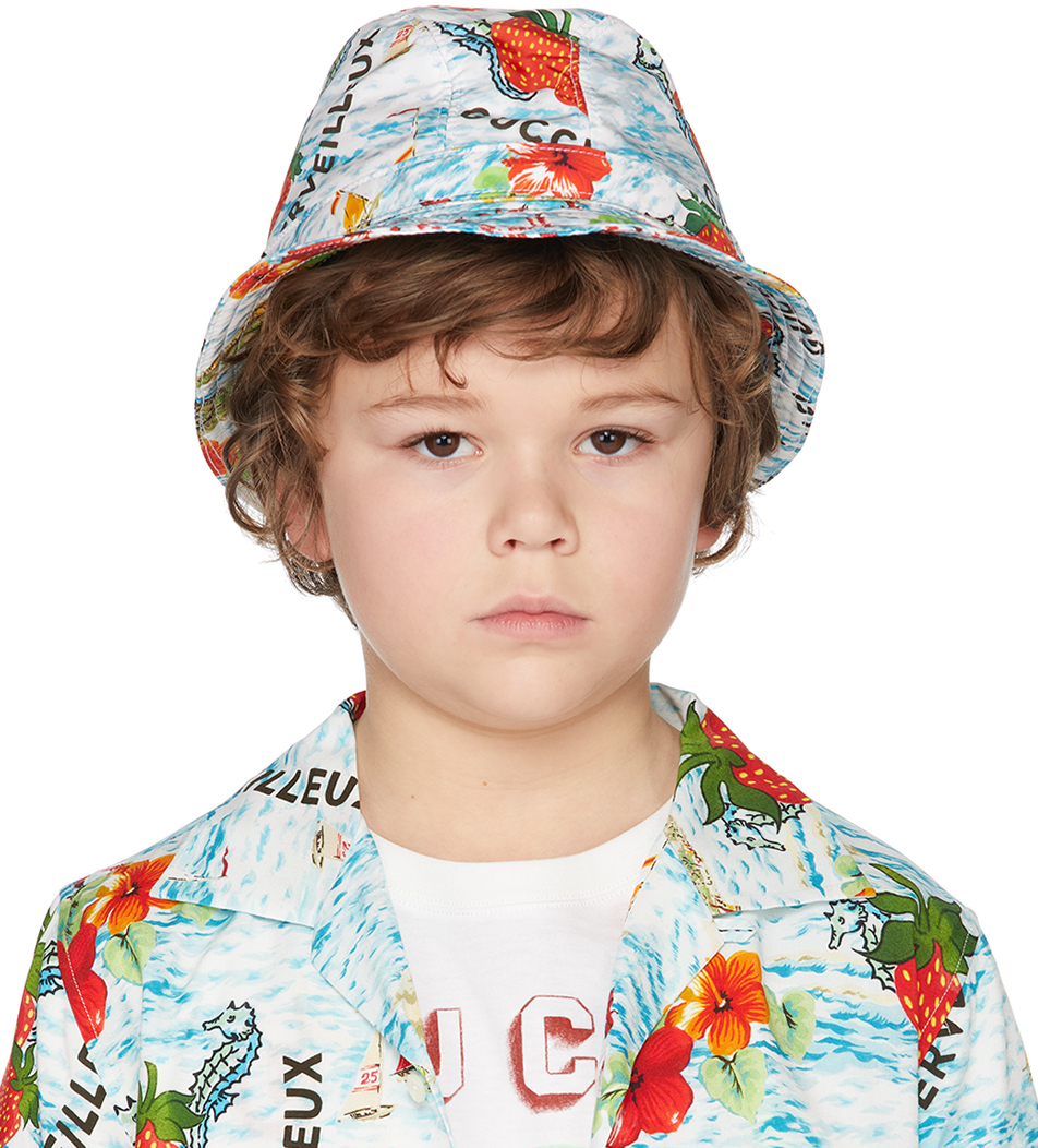 Kid Multicolor Strawberry Smoothie Bucket Hat Ssense Accessori Cappelli e copricapo Cappelli Cappello Bucket 