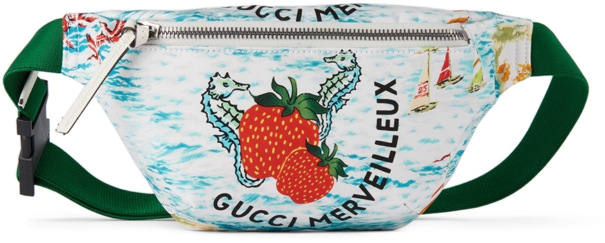Kids Multicolor Strawberry Print Belt Bag Ssense Accessori Cinture e bretelle Cinture 