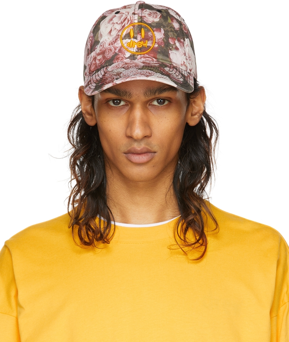 Orange Logo Trucker Cap SSENSE Men Accessories Headwear Caps 