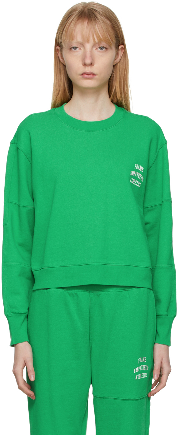 Green Mixed Sweatshirt