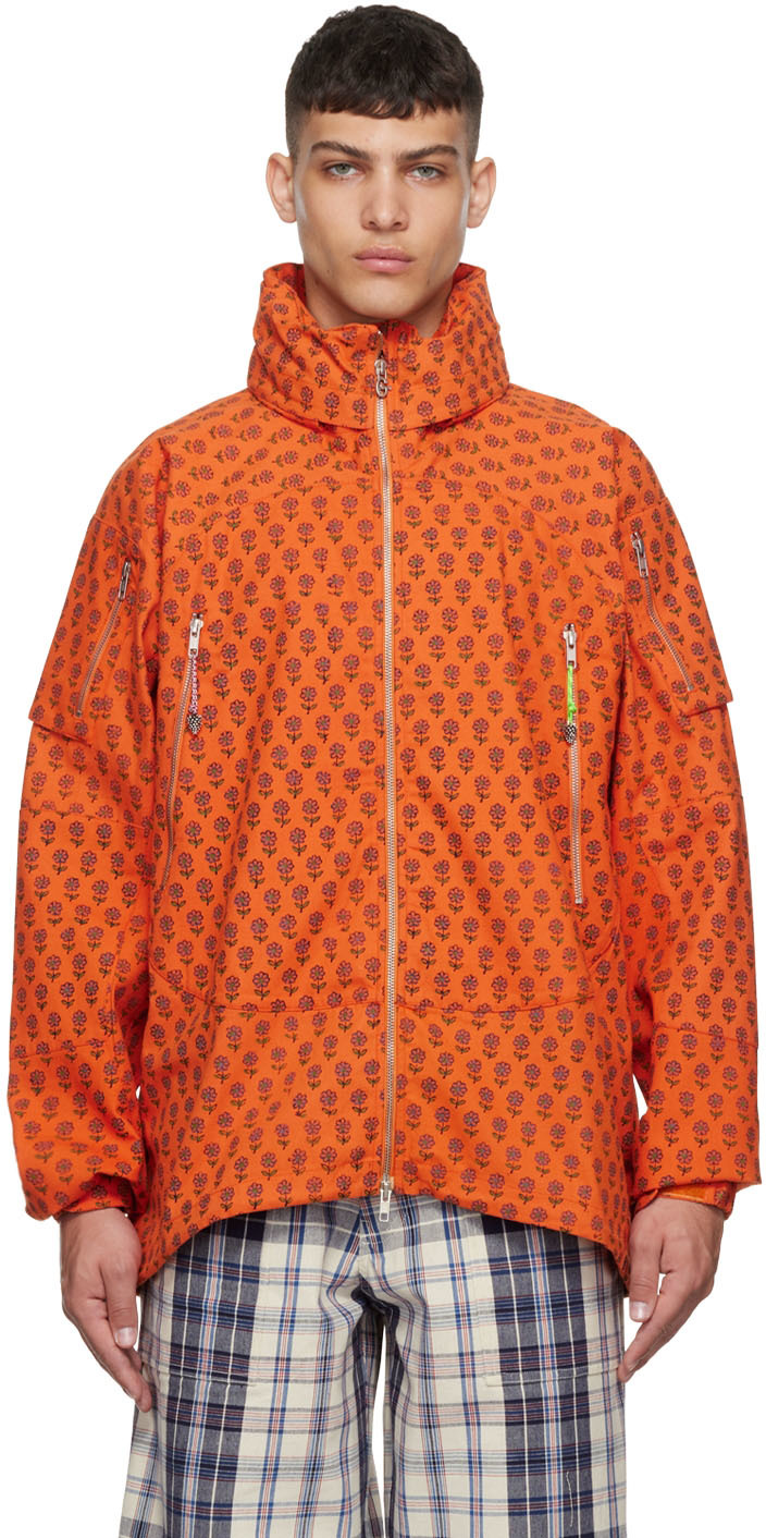 Gentle Fullness Orange Organic Cotton Jacket