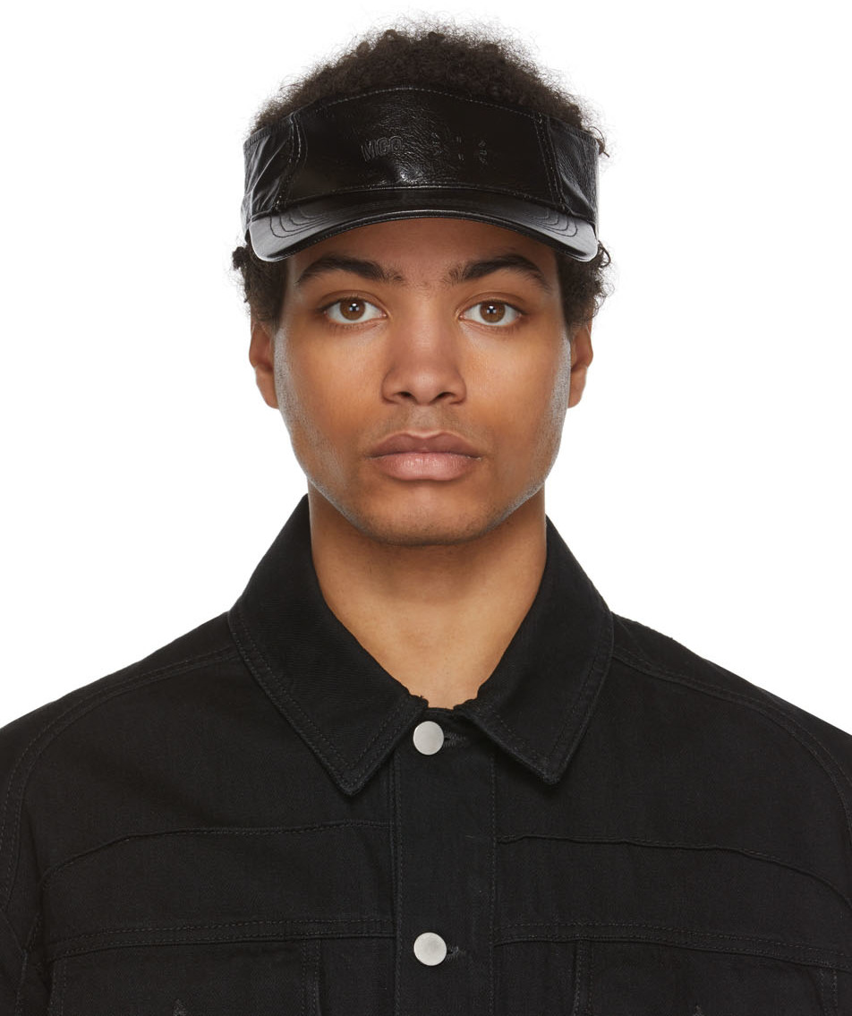 MCQ Black Handsy Visor Cap
