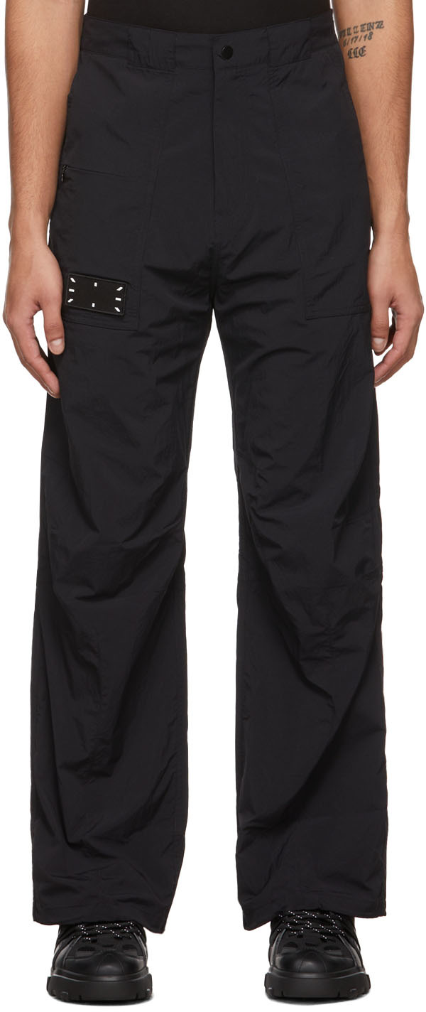 MCQ Black Drawstring Trousers