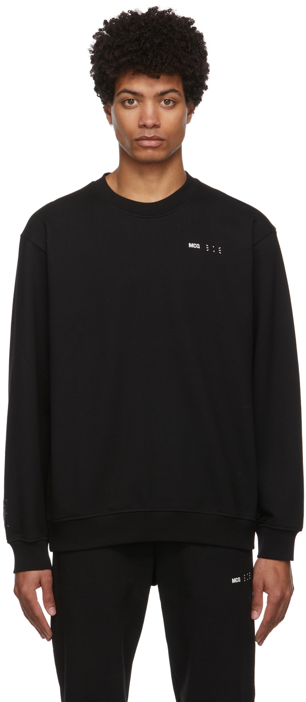 MCQ Black Jack Branded Sweatshirt