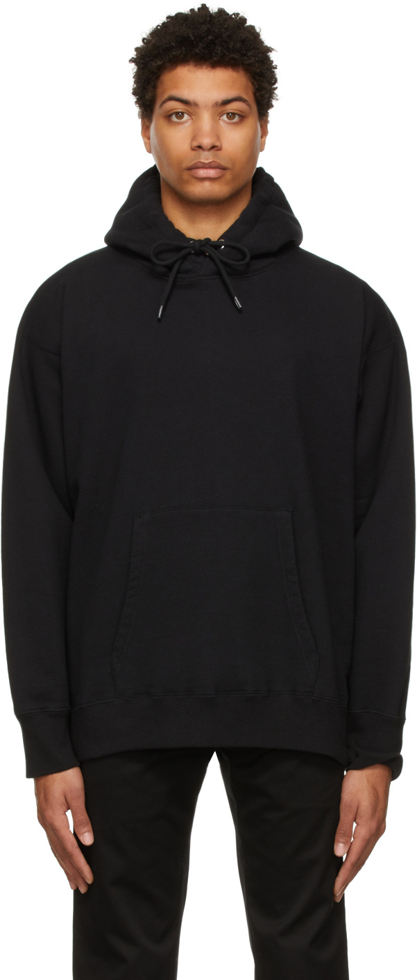 Nanamica Black French Terry Hoodie | Smart Closet