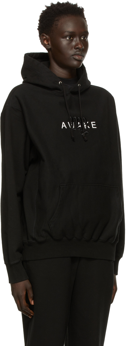 Awake NY Black College Logo Hoodie | Smart Closet