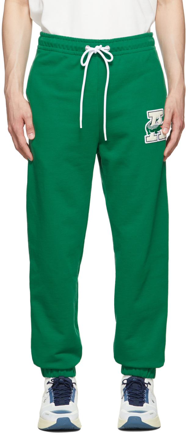 Awake NY Green Lacoste Edition Cotton Lounge Pants
