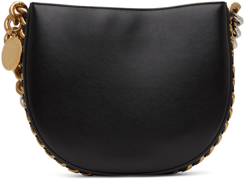 Stella McCartney Black Medium Frayme Shoulder Bag