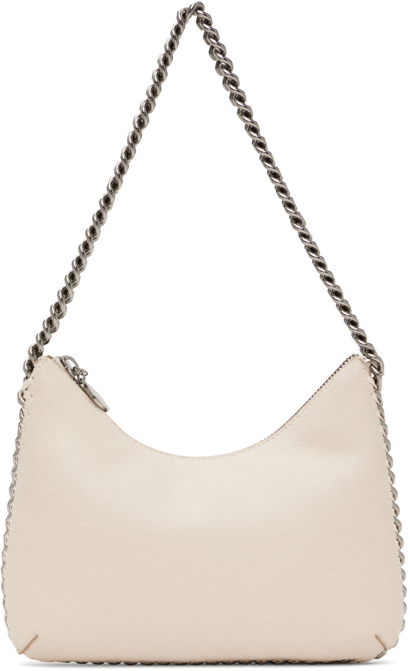 Stella McCartney Off-White Mini Falabella Zip Shoulder Bag