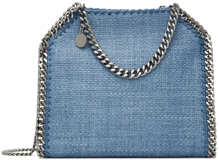 Stella McCartney Blue Falabella Mini Shoulder Bag