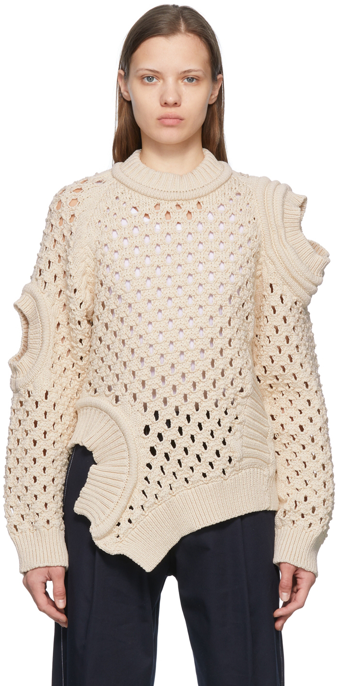 Stella McCartney Beige Cotton Sweater