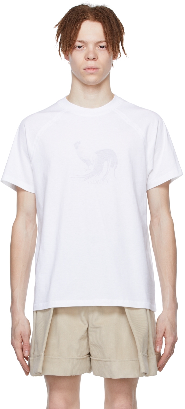 S.S.Daley: White Cotton T-Shirt | SSENSE UK