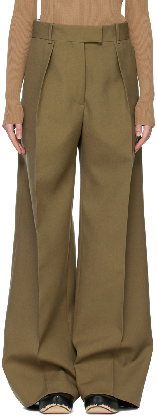 Quira SSENSE Exclusive Brown Trousers