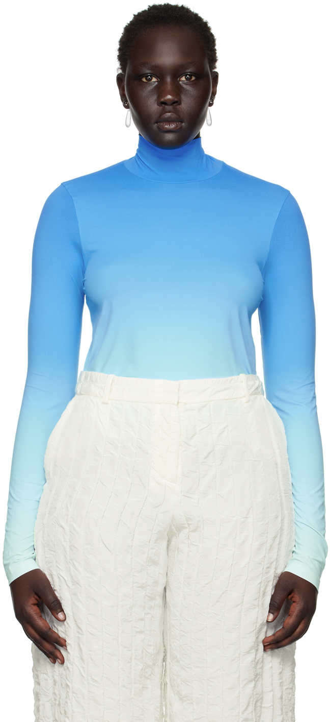 NINA RICCIウールタートルネックローブ Nina Ricci Open Sleeve Sweater - Raleigh Vintage