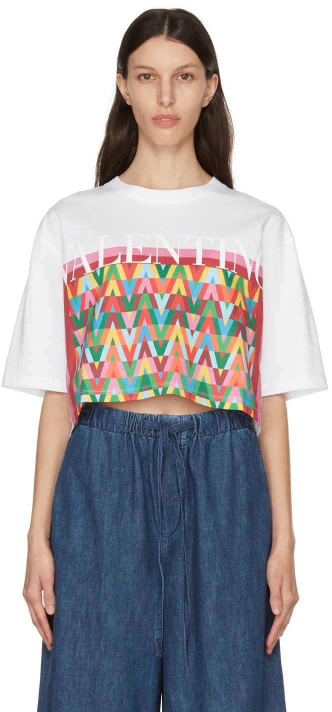 valentino multicolor t shirt