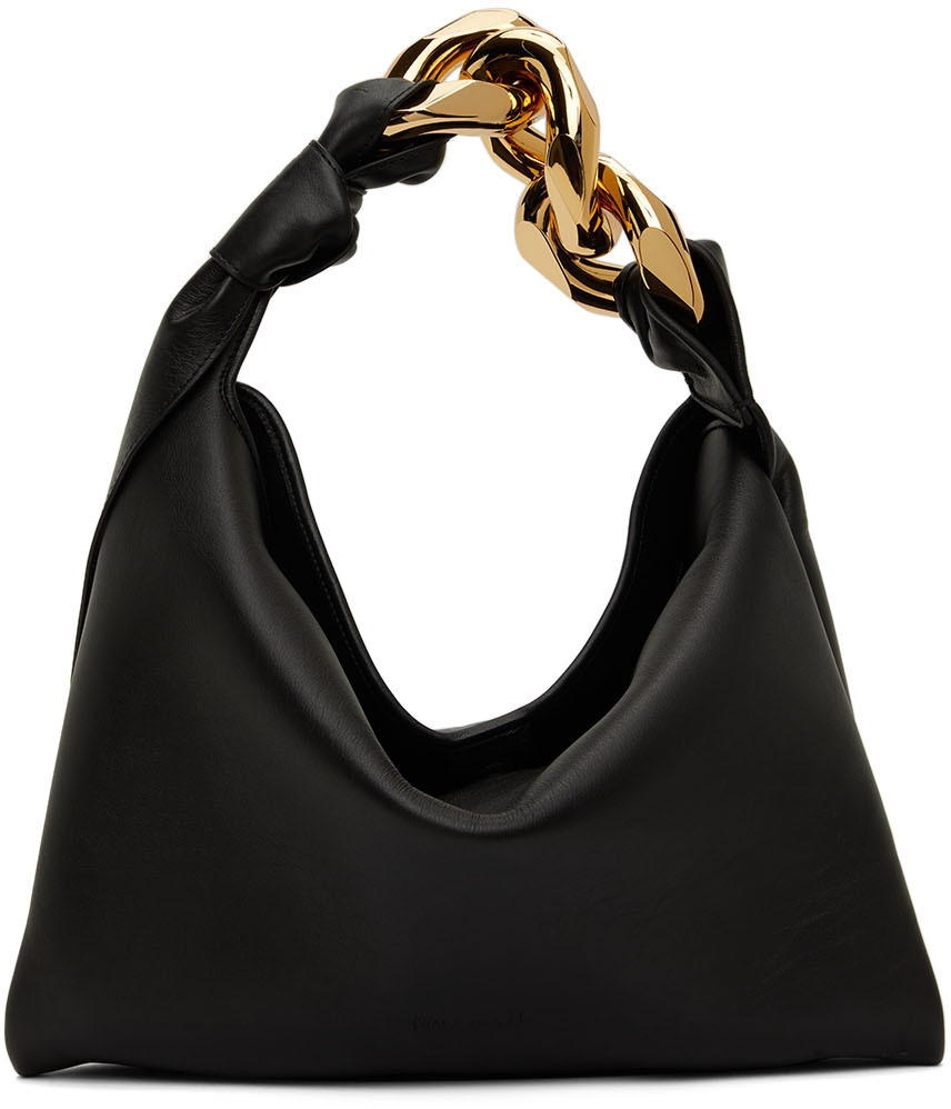 JW Anderson Popcorn Crossbody Bag - Black