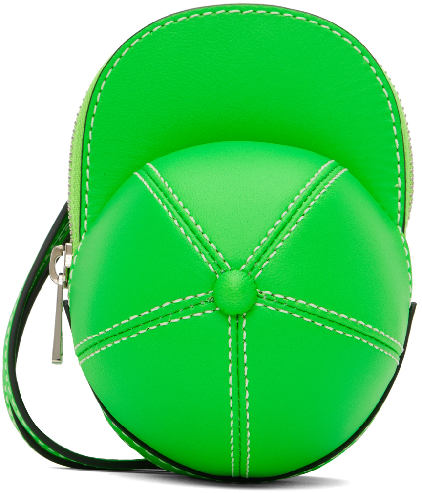 JW Anderson: Green Nano Cap Shoulder Bag | SSENSE Canada