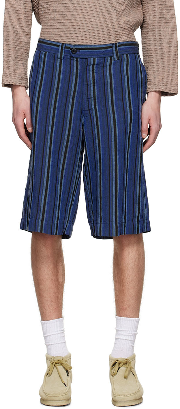 ts(s) Navy Linen Shorts