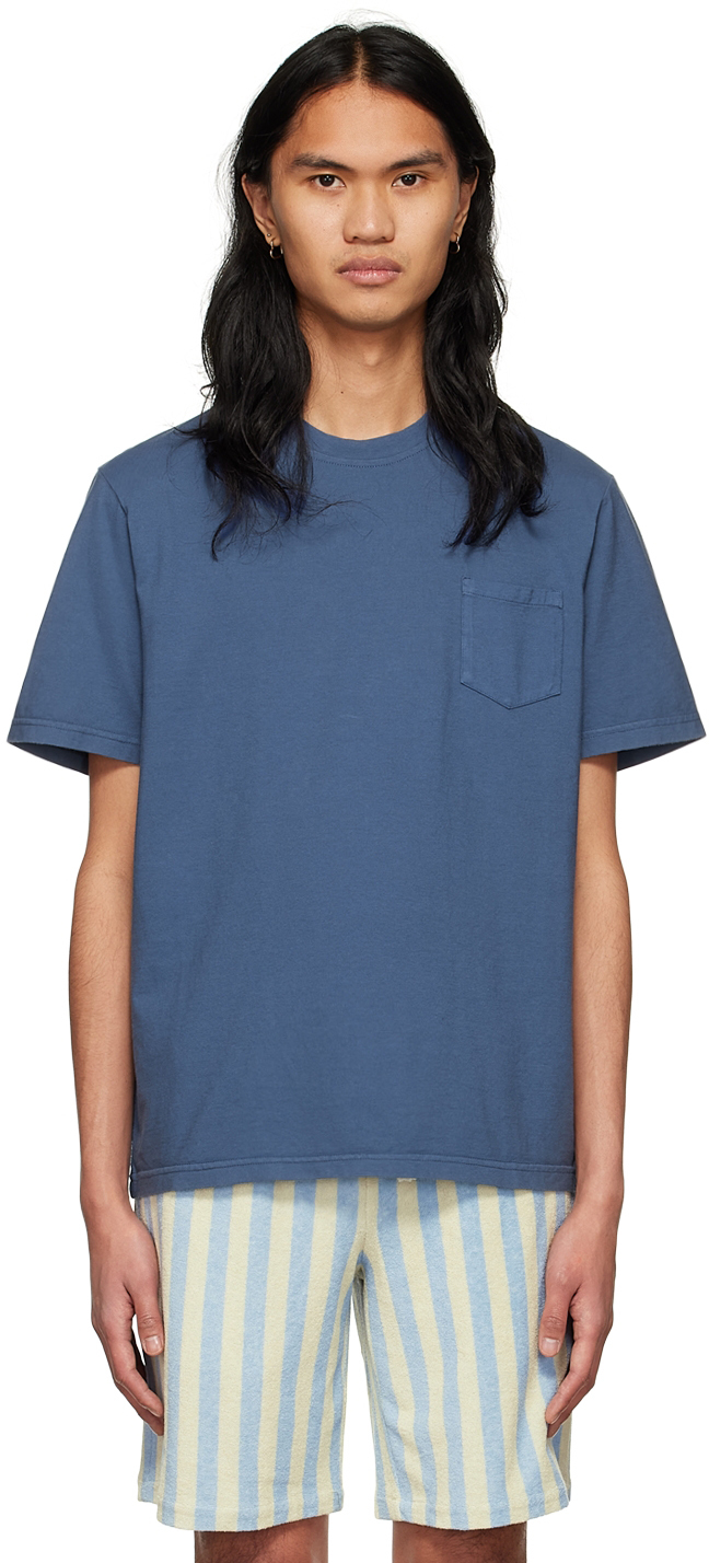 DOPPIAA Navy Cotton T-Shirt