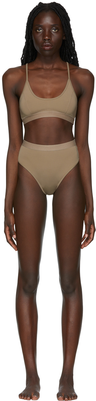 Taupe Ami De Caur Bikini