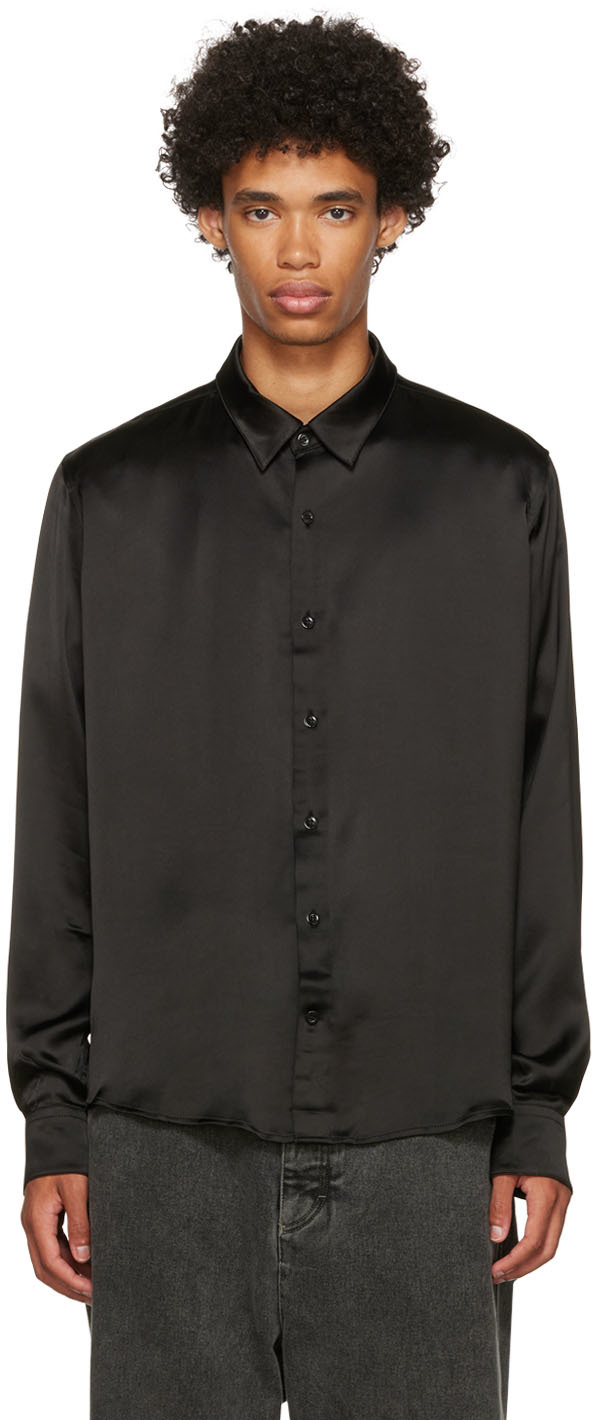 Viscose black shirt Clearance