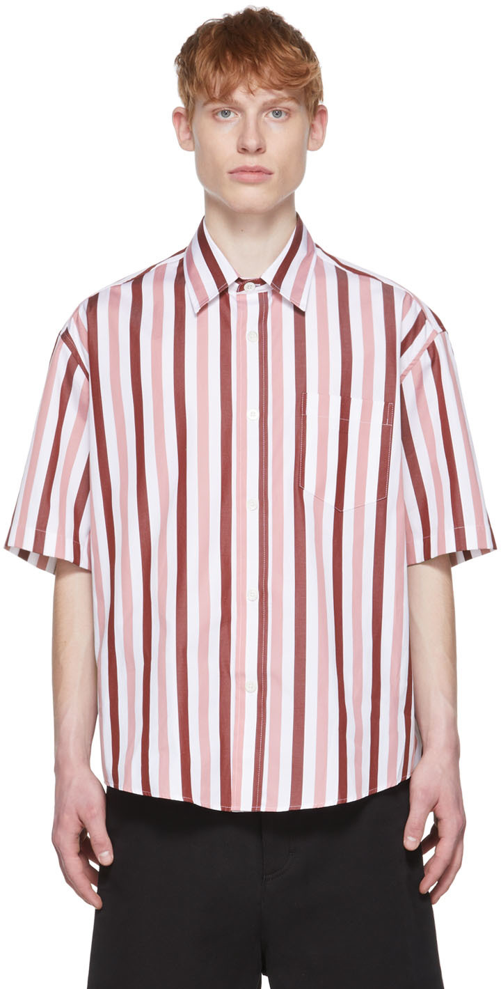 Pink Organic Cotton Short Sleeve Shirt 
