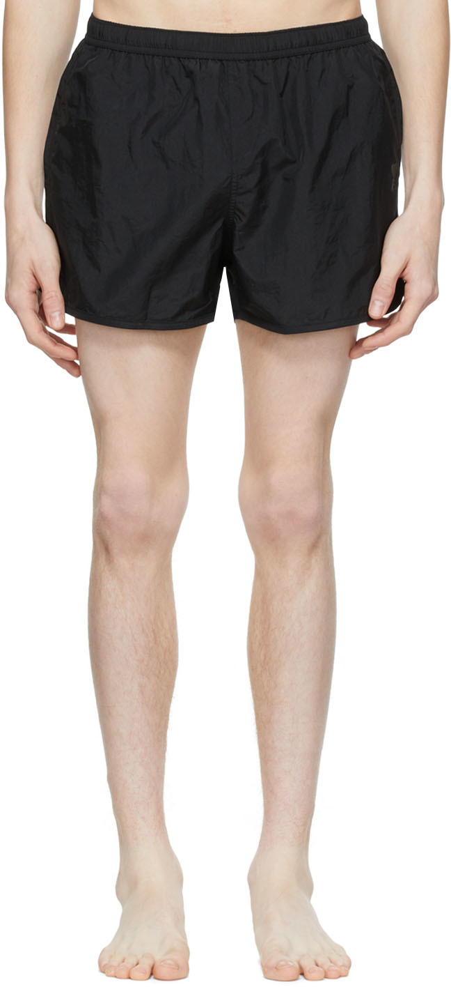 Ssense Uomo Sport & Swimwear Costumi da bagno Pantaloncini da bagno Navy Crinkled Swim Shorts 