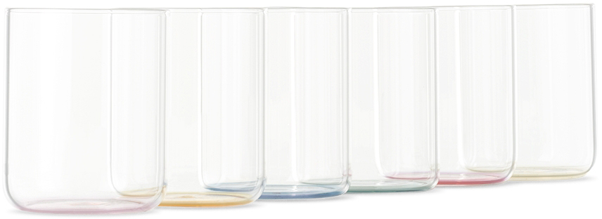 Kanz Multicolor Iride Tumbler Glass Set