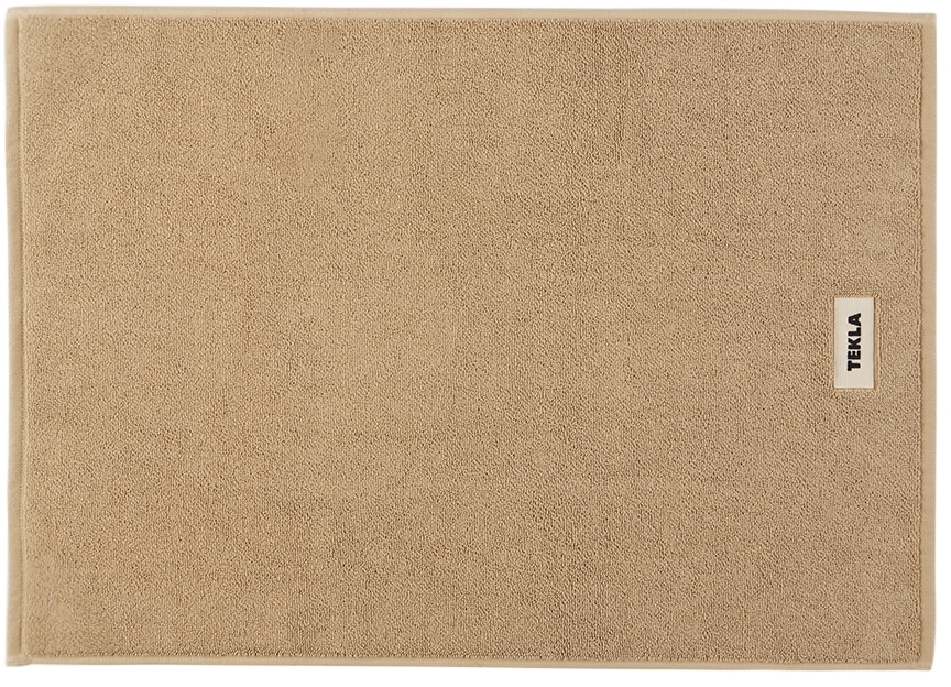 Beige Organic Cotton Bath Mat by Tekla SSENSE Canada