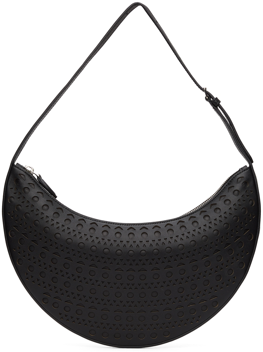 ALAÏA Black Demi-Lune Vienne Shoulder Bag