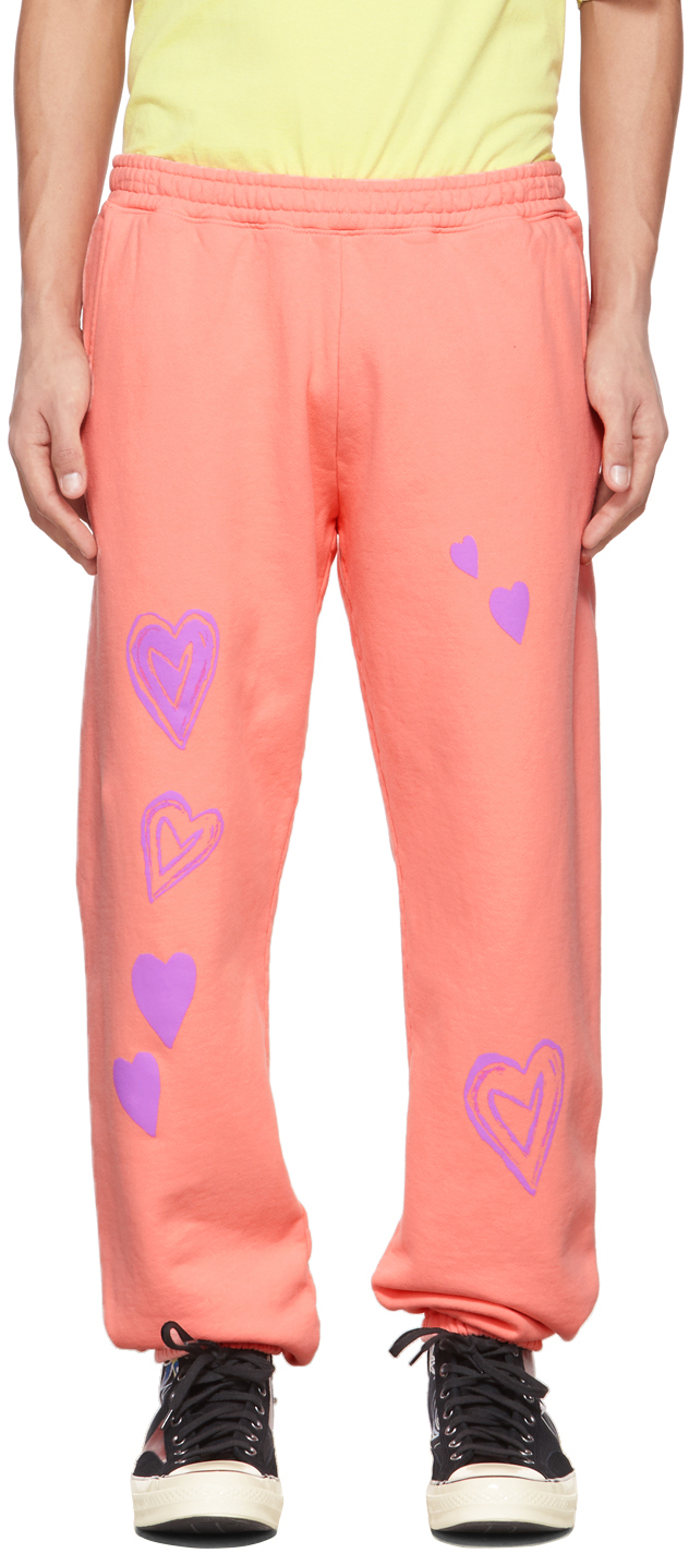 Kids Worldwide Pink Hearts Lounge Pants