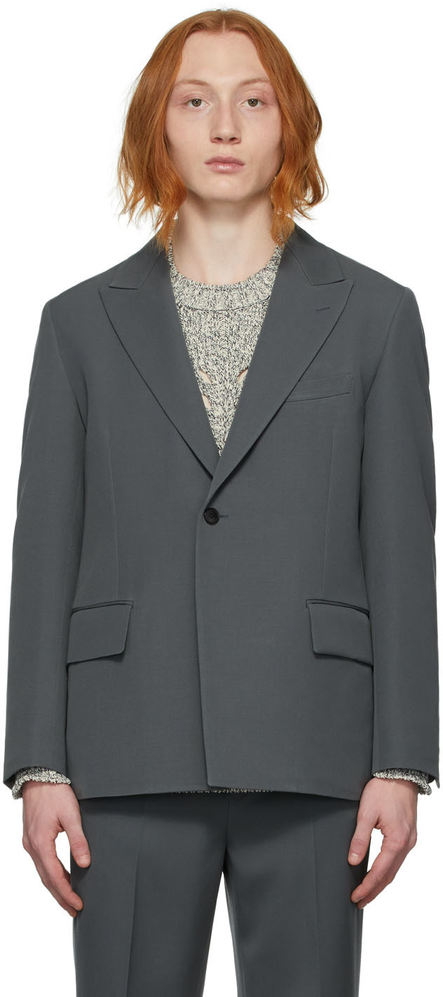 light wool blazer