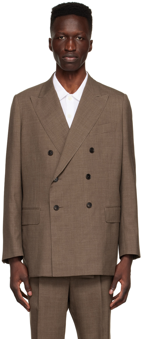 Brown Wool Blazer