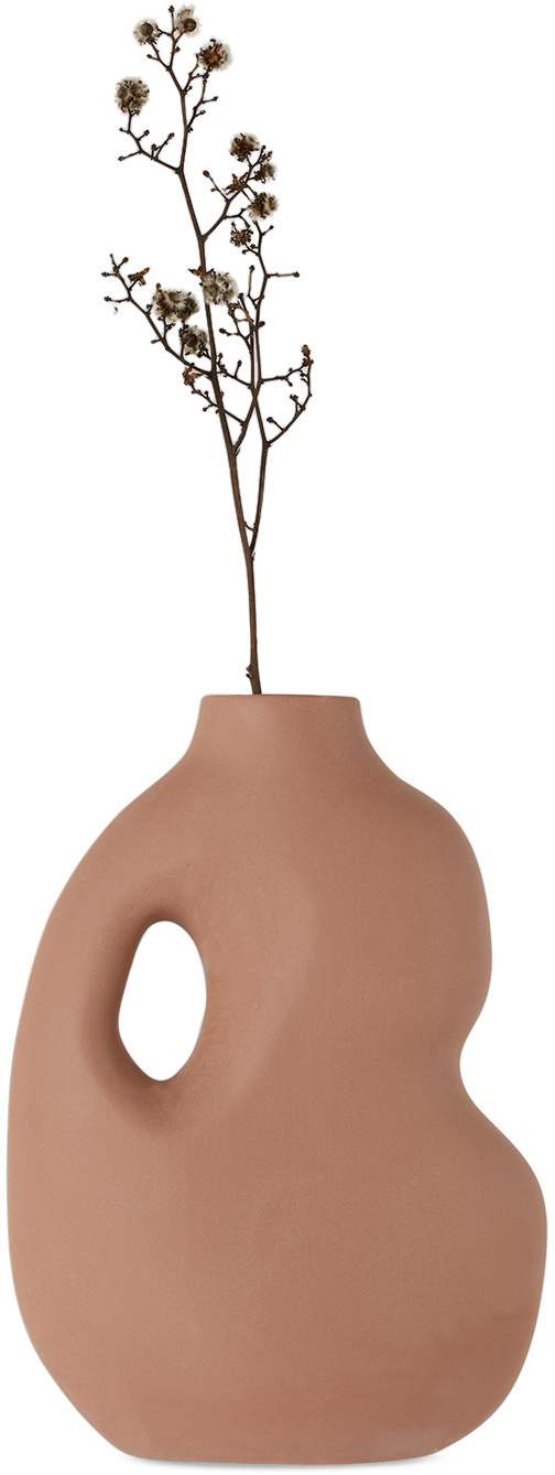 Schneid Studio Yellow Aura Ii Vase In Mustard