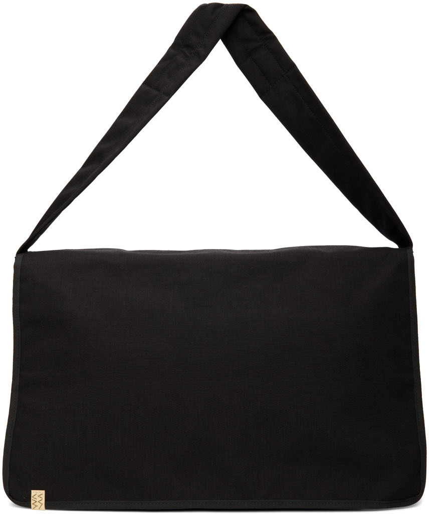 Black Cordura 38L Messenger Bag