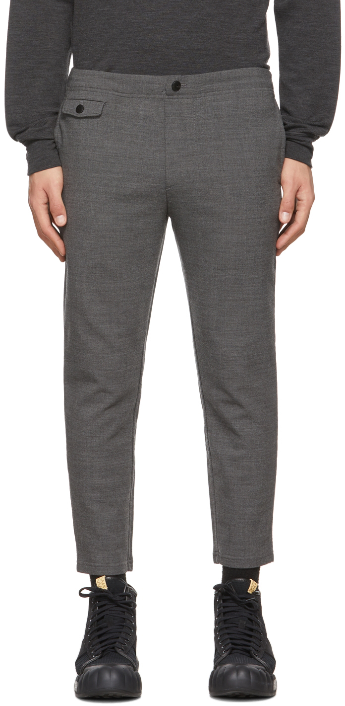 Visvim Grey Visvim Sport High Water Elias Trousers | Smart Closet