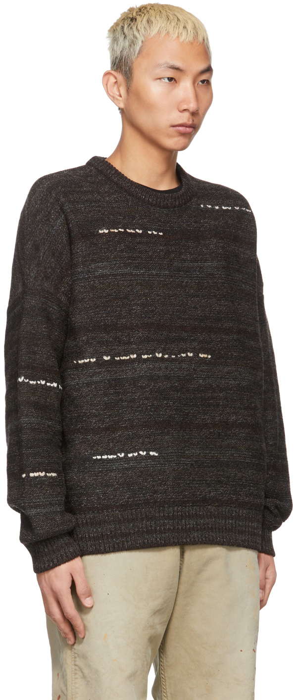 希少VISVIM AMPLUS KNIT L/S GRADIENT GREEN