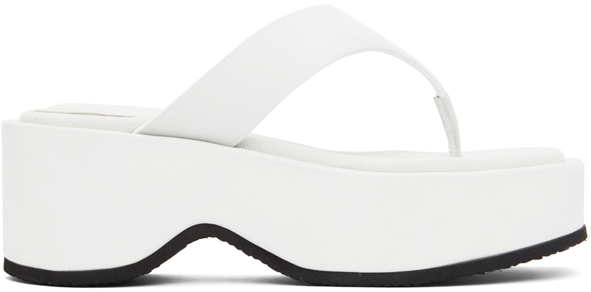 COMME SE-A SSENSE Exclusive Grey Joy Sandals