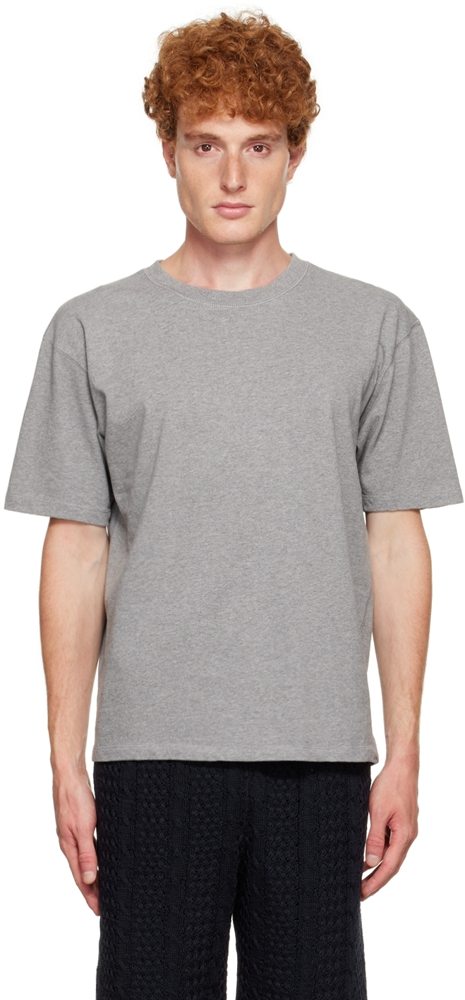 Gray Hiking TShirt by Drake's on Sale