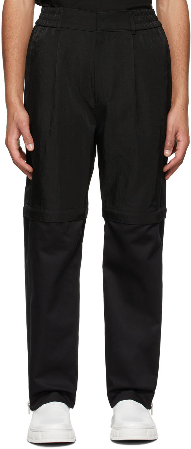 Black Detachable Pants