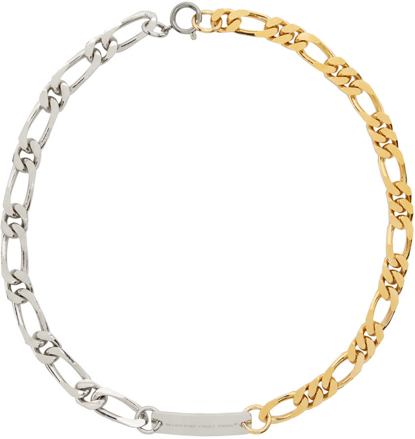 In Gold We Trust Paris jewelry for Men | SSENSE