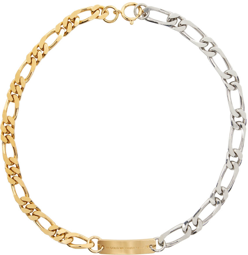 In Gold We Trust Paris jewelry for Men | SSENSE