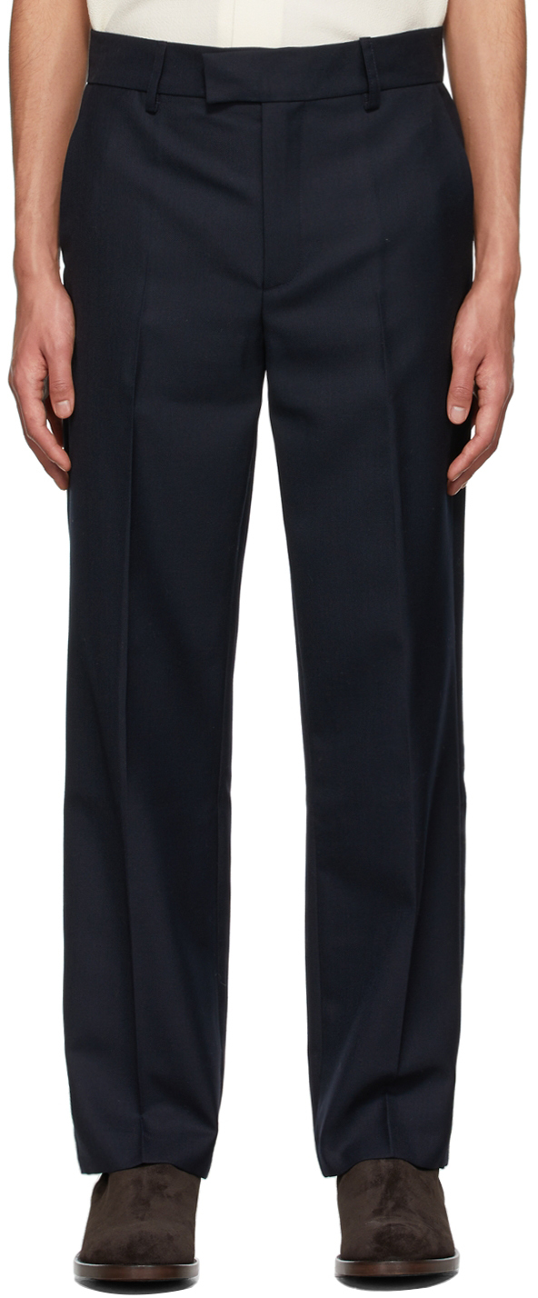 Navy Mike Suit Trousers
