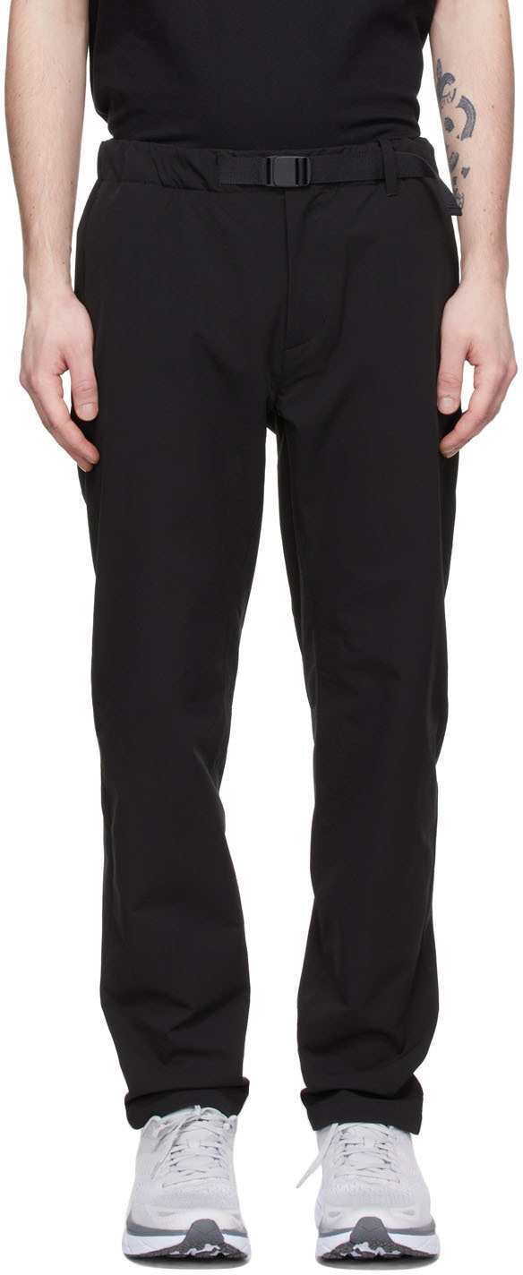 Goldwin Black Polyester Trousers