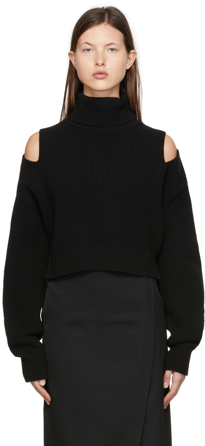 Black Wool Turtleneck